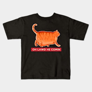 Chonk Cat Meme Kids T-Shirt